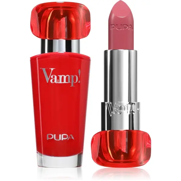 PUPA Milano Vamp! Luminous Lipstick ruj pentru buze culoare 204 Timeless Rose 3.5 g