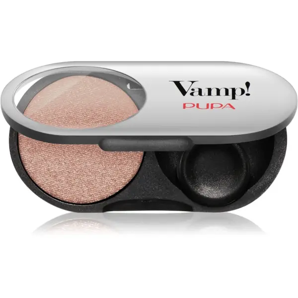 PUPA Milano Vamp! Radiant Baked Eyeshadow fard de culoare vibranta si lunga durata culoare 406 Desert Nude - Matt 1 g