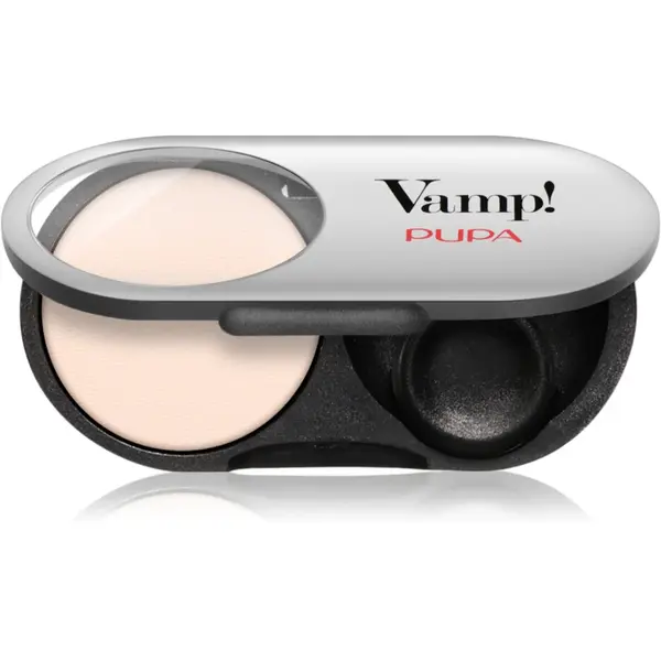 PUPA Milano Vamp! Radiant Baked Eyeshadow fard de culoare vibranta si lunga durata culoare 400 Vanilla Cream - MATT 1 g
