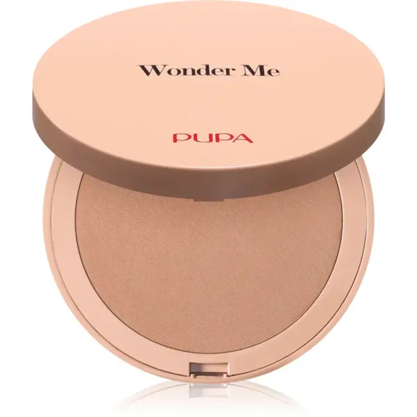PUPA Milano Wonder Me Bronzer pudra compacta pentru bronzat pentru o piele perfecta culoare 001 - Light Neutral 7.5 g