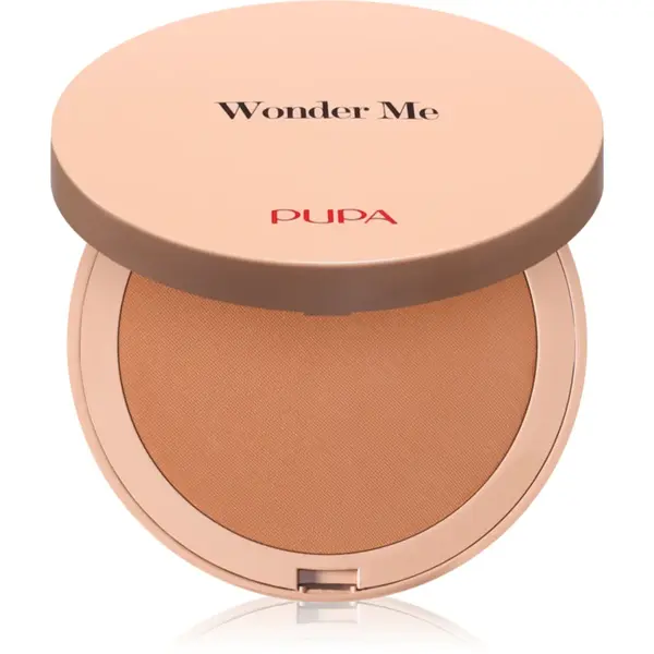 PUPA Milano Wonder Me Bronzer pudra compacta pentru bronzat pentru o piele perfecta culoare 004 - Dark Warm 7.5 g