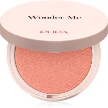 PUPA Milano Wonder Me Natural Effect Blush fard de obraz compact pentru un look natural
