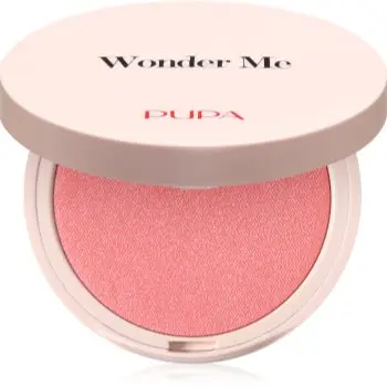 PUPA Milano Wonder Me Natural Effect Blush fard de obraz compact pentru un look natural