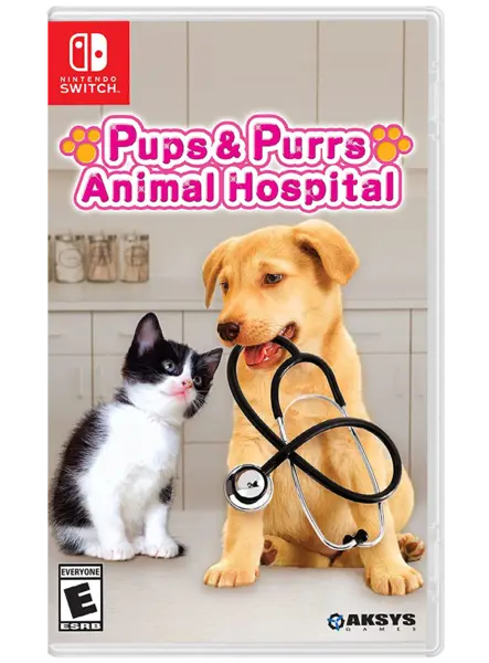 Pups Purrs Animal Hospital Нинтендо Суич