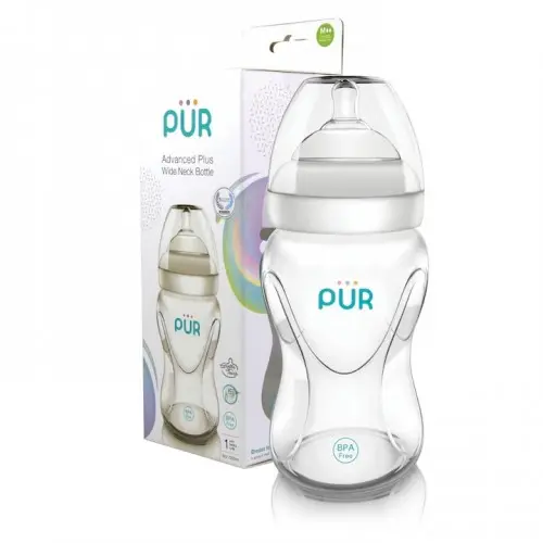 Pur biberon Advanced Plus cu gura larga, 250ml (9812) Zephyr Labs