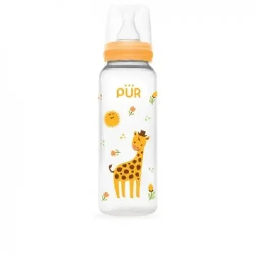 Pur biberon cu desen +3luni, 250ml (9013) Zephyr Labs