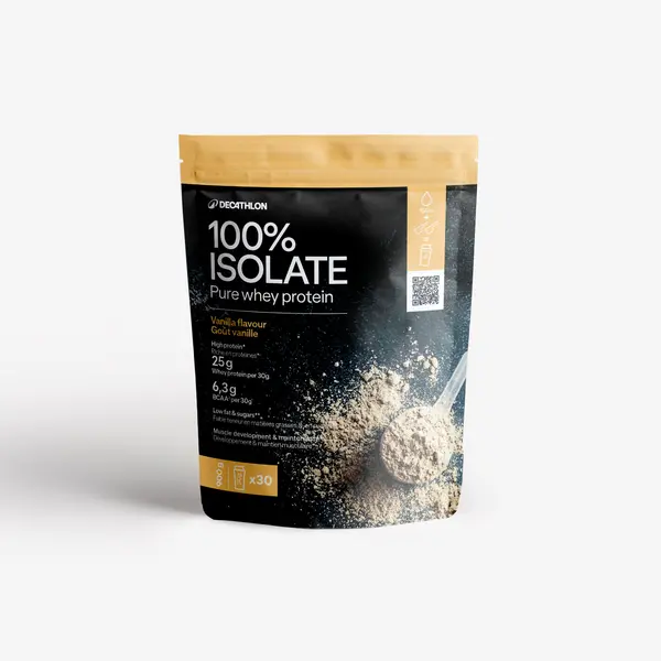 Pure whey proteină 100% izolat vanilie 900g