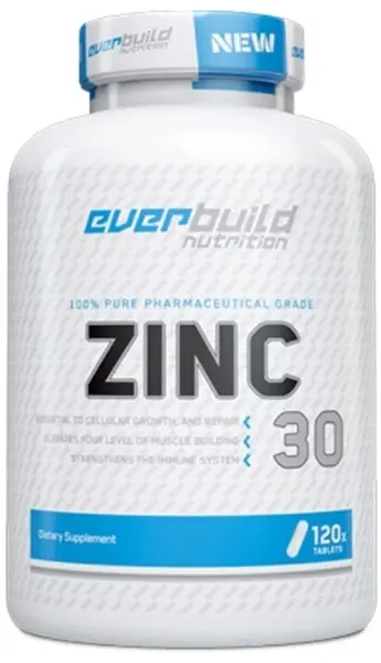 Pure Zinc 30, 30 mg, 120 tablete, Everbuild