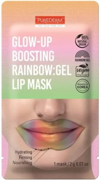 Purederm Mască de buze cu gel, 2 g