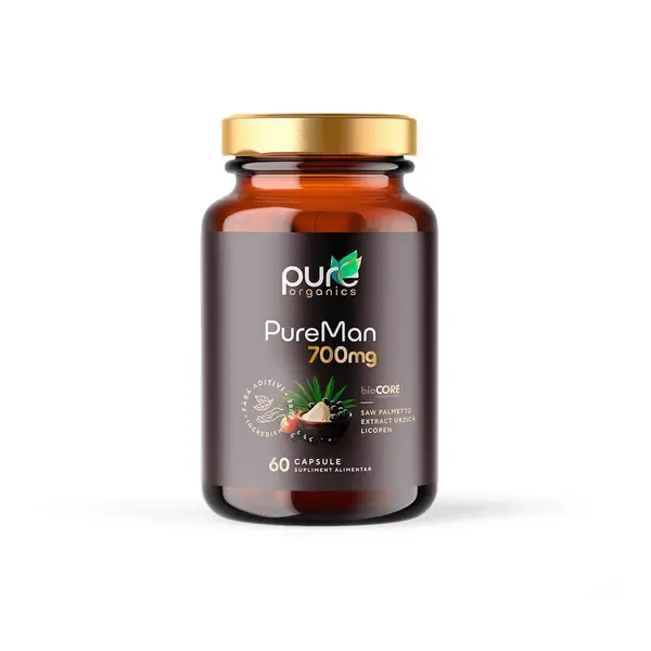 PureMan – Protectie masculina - 60cps PureOrganics