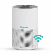 Purificator de aer AlecoAir P30 SILK, Wi-Fi, Lampa UV-C, Filtru True HEPA si Carbune Activ, Functie Ionizare