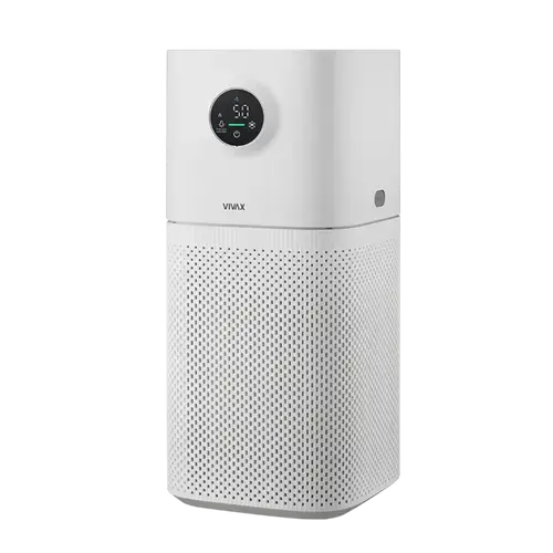 Purificator de aer VIVAX AP-400M W AERIS, HEPA 13 cu carbon activ, ionizare plasma, PM2.5 (Alb)