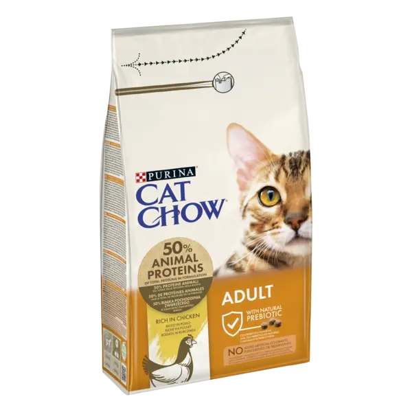 PURINA CAT CHOW Adult, Pui, 1.5 kg