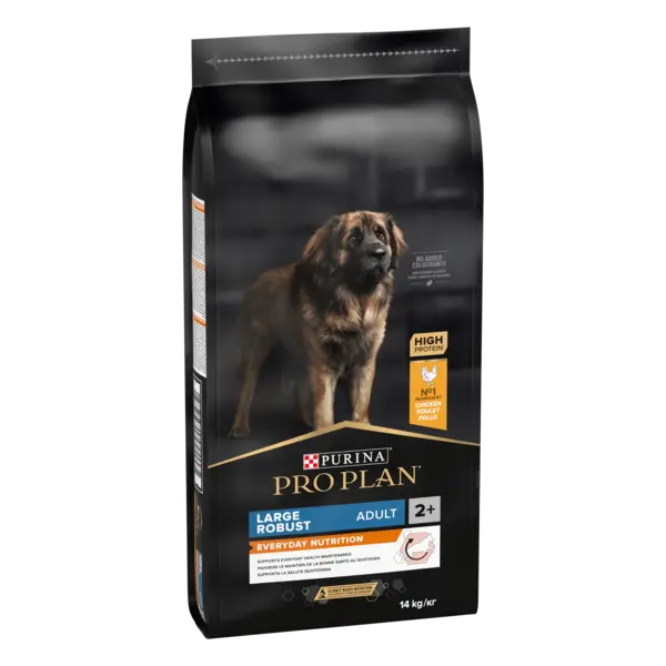 PURINA PRO PLAN ADULT Everyday Nutrition, Talie Mare Robustă, Pui, 14 kg