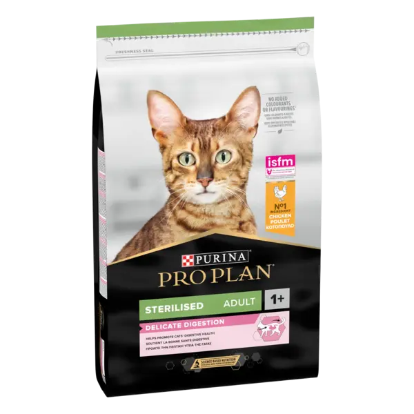 ​PURINA PRO PLAN STERILISED Delicate Digestion, Pui, 10 kg