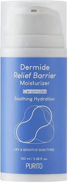Purito Cremă hidratantă pentru față Dermide Relief Barrier, 100 ml