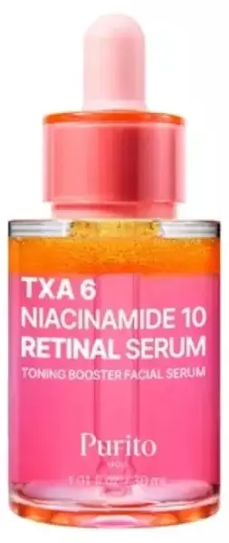 Purito Seoul Ser facial TXA 6 Niacinamide 10 Retinal, 30 ml