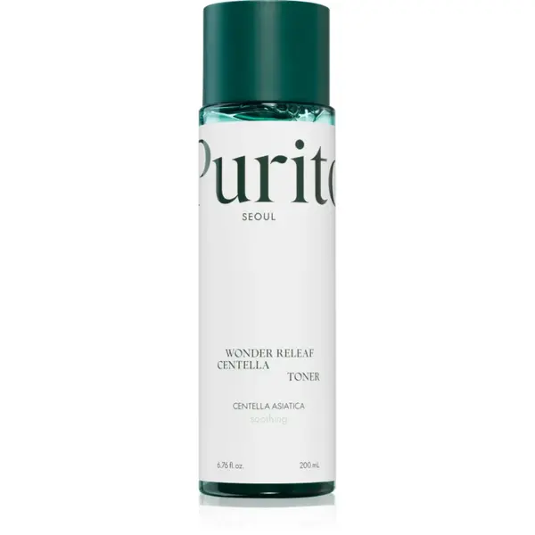 Purito Wonder Releaf Centella Toner tonic hidratant pentru a calma si intari pielea sensibila 200 ml