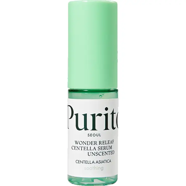 PURITO Wonder Releaf Centella Unscented Ser de fata mini, 15ml