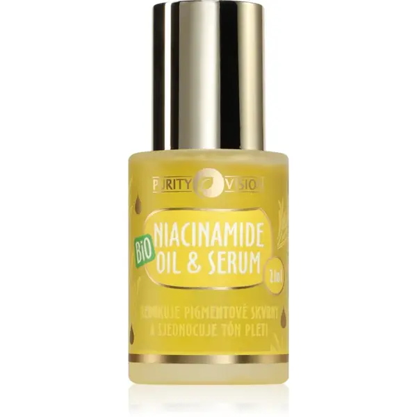 Purity Vision BIO Niacinamide oil & serum ser ulei pentru uniformizarea nuantei tenului 30 ml