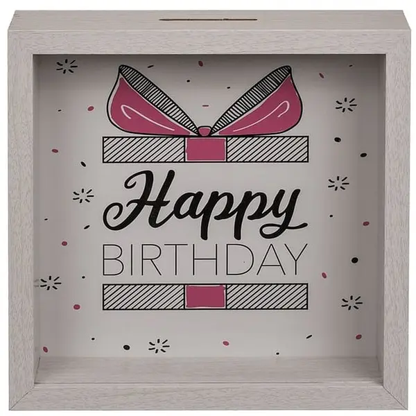 Pușculiță Out of the Blue - Happy Birthday