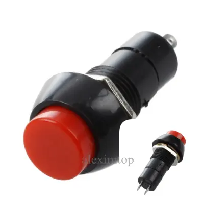 Push Buton Rosu fara Retinere 220V/3A Engros