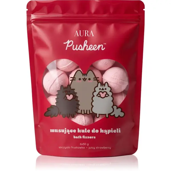 Pusheen Aura bombă de baie 6x50 g