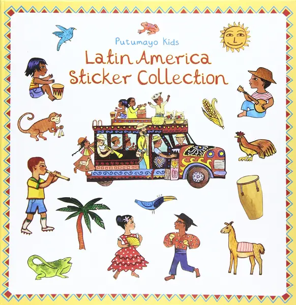 Putumayo Latin America Sticker Coll |
