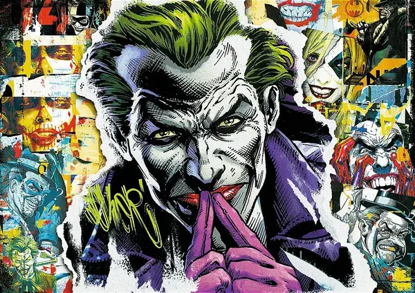 Puzzle 1000 de piese - Batman Villains: Joker | Trefl