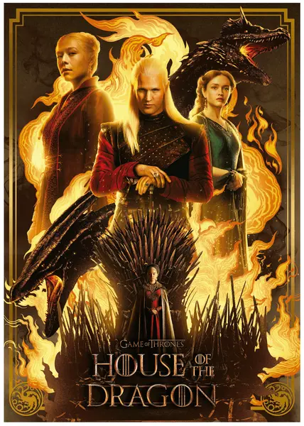 Puzzle 1000 piese - Game of Thrones - House Of The Dragon | Educa