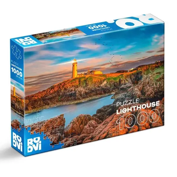 Puzzle 1000 Piese, Lighthouse, Roovi
