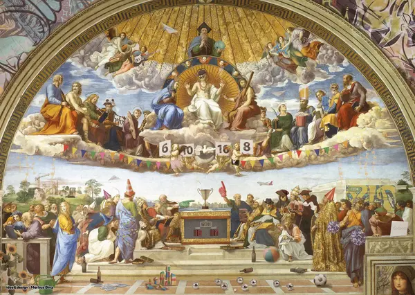 Puzzle 1000 piese - Markus Binz - Disputation of the Holy Sacrament 2024 | Schmidt