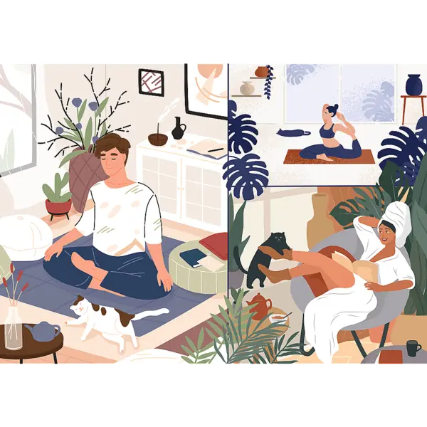 Puzzle 1000 piese - Peace of Mind | Trefl