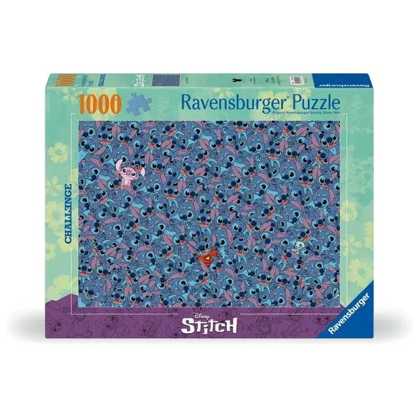 Puzzle 1000 piese Ravensburger Provocarea Disney Stitch
