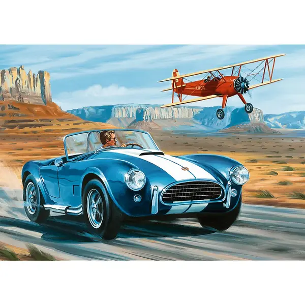 Puzzle 1000 piese - Tea Time - Cursa in desert | Trefl