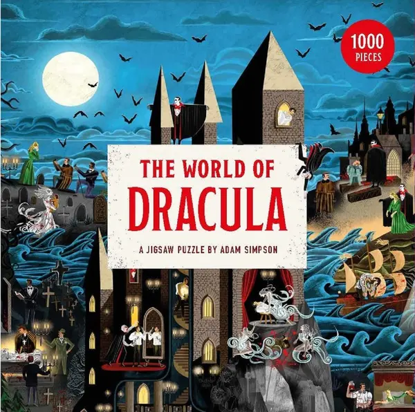 Puzzle 1000 piese - The World of Dracula | Laurence King Publishing
