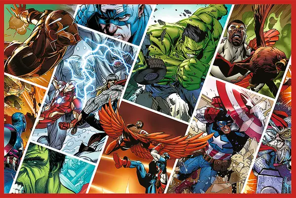 Puzzle 2 X 200 piese - Marvel - Avengers | Trefl