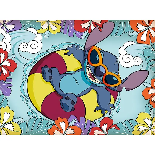Puzzle 30 piese - Lilo & Stitch - Stitch in vacanta | Trefl
