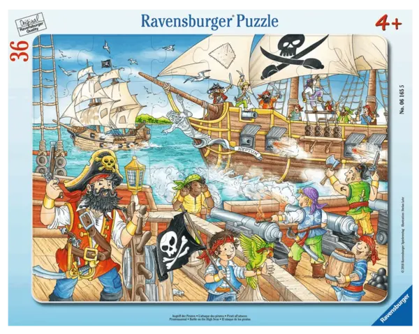 Puzzle 36 piese - Pirates | Ravensburger