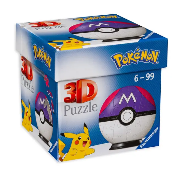 Puzzle 3D 54 piese - Pokemon - Pikaball - M | Ravensburger