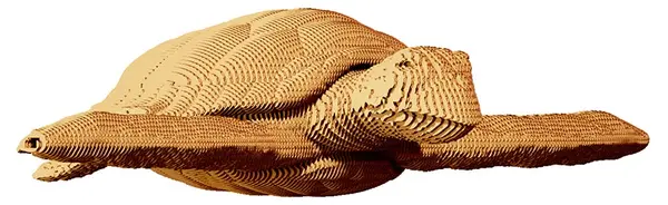 Puzzle 3D Cartonic din240 piese - Țestoasă