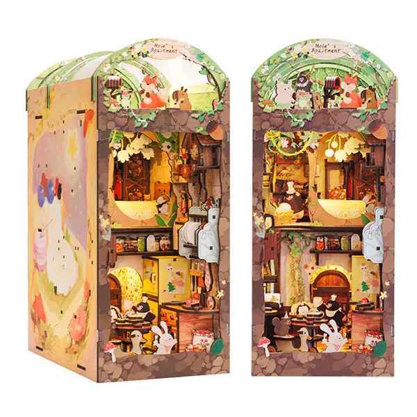 Puzzle 3D - Casa cartitei - 253 piese | Robotime