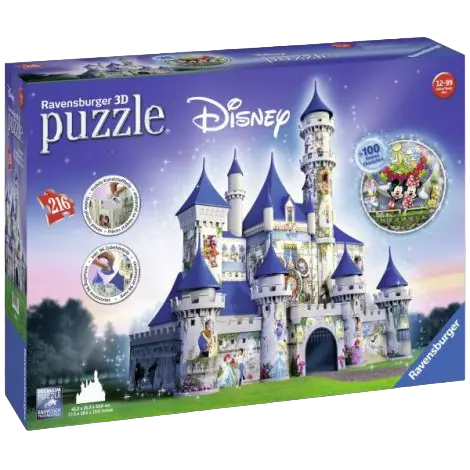 Puzzle 3D Castel Disney, 216 Piese