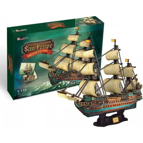 Puzzle 3D Cubic Fun 248 piese nava San Felipe