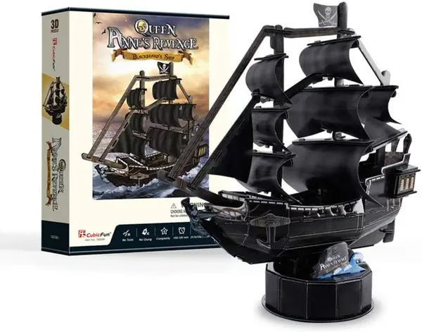 Puzzle 3D Cubic Fun Razbunarea Reginei Anna