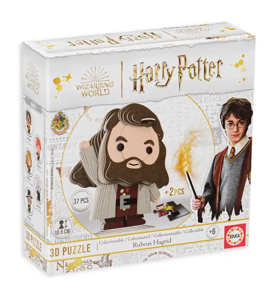 Puzzle 3D Educa din 37 de piese - Rubeus Hagrid