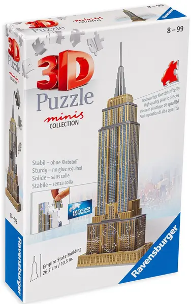 Puzzle 3D Ravensburger din 54 de piese - Empire State Building