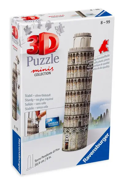 Puzzle 3D Ravensburger din 54 de piese - Schiefer Turm-Pisa Mini