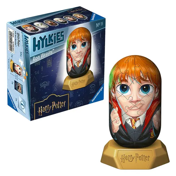 Puzzle 3D Ravensburger Hylkies Harry Potter Mini Figurina de Colectie Ron Wesley 54 piese