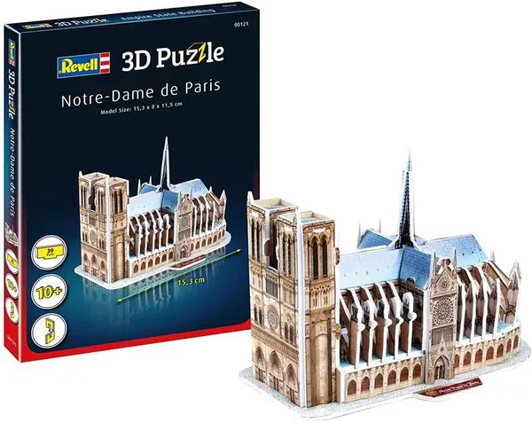 Puzzle 3D Revell - Notre Dame, Paris